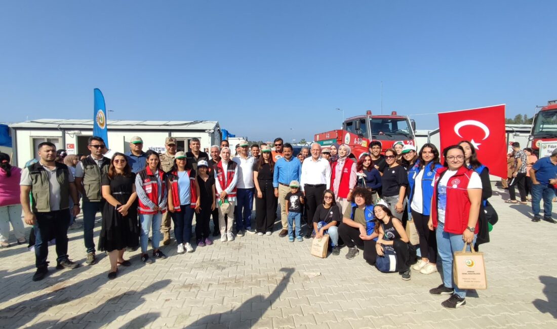 İskenderun’da Milli Ağaçlandırma Günü