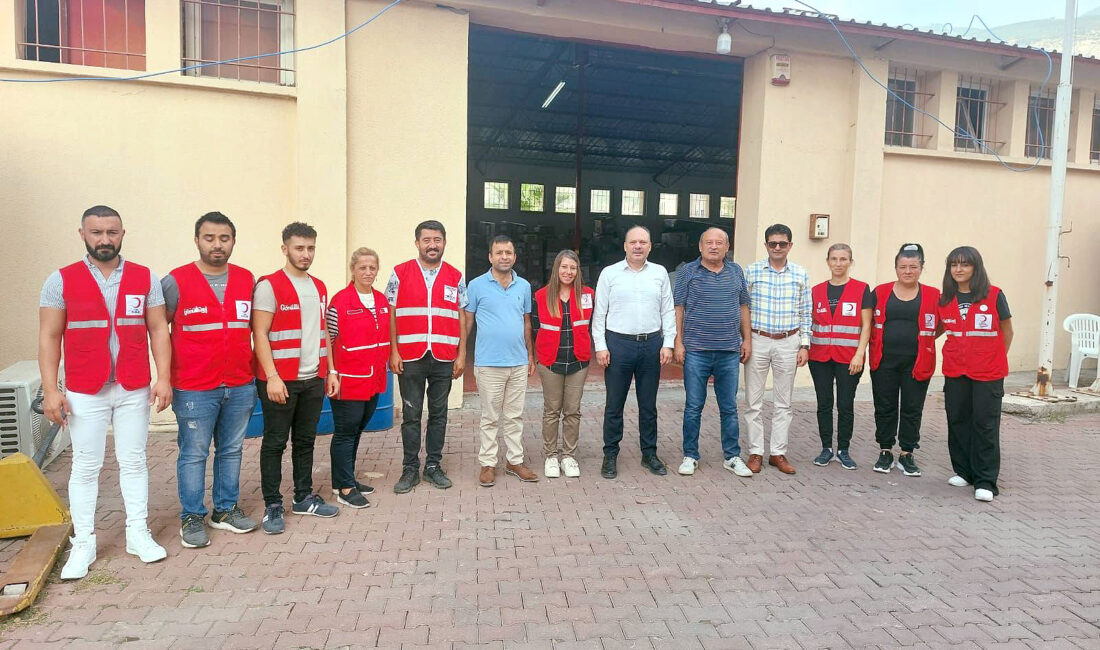 Kızılay Haftası nedeniyle bölgeden