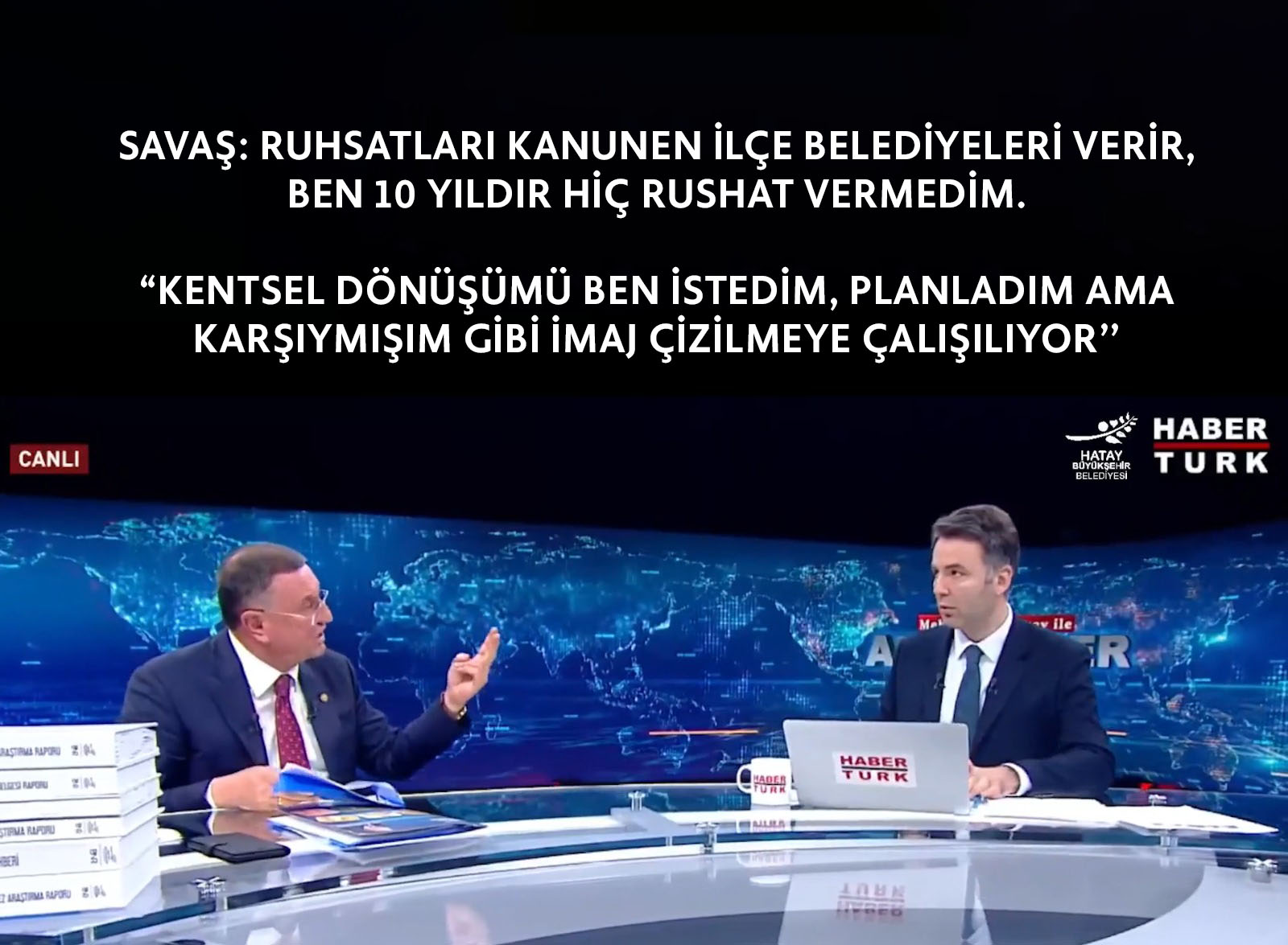 SAVAŞ: “16 İL’DE DEPREM OLDU,11’İ İKTİDARA AİT. BİR TEK BEN SUÇLANDIM”