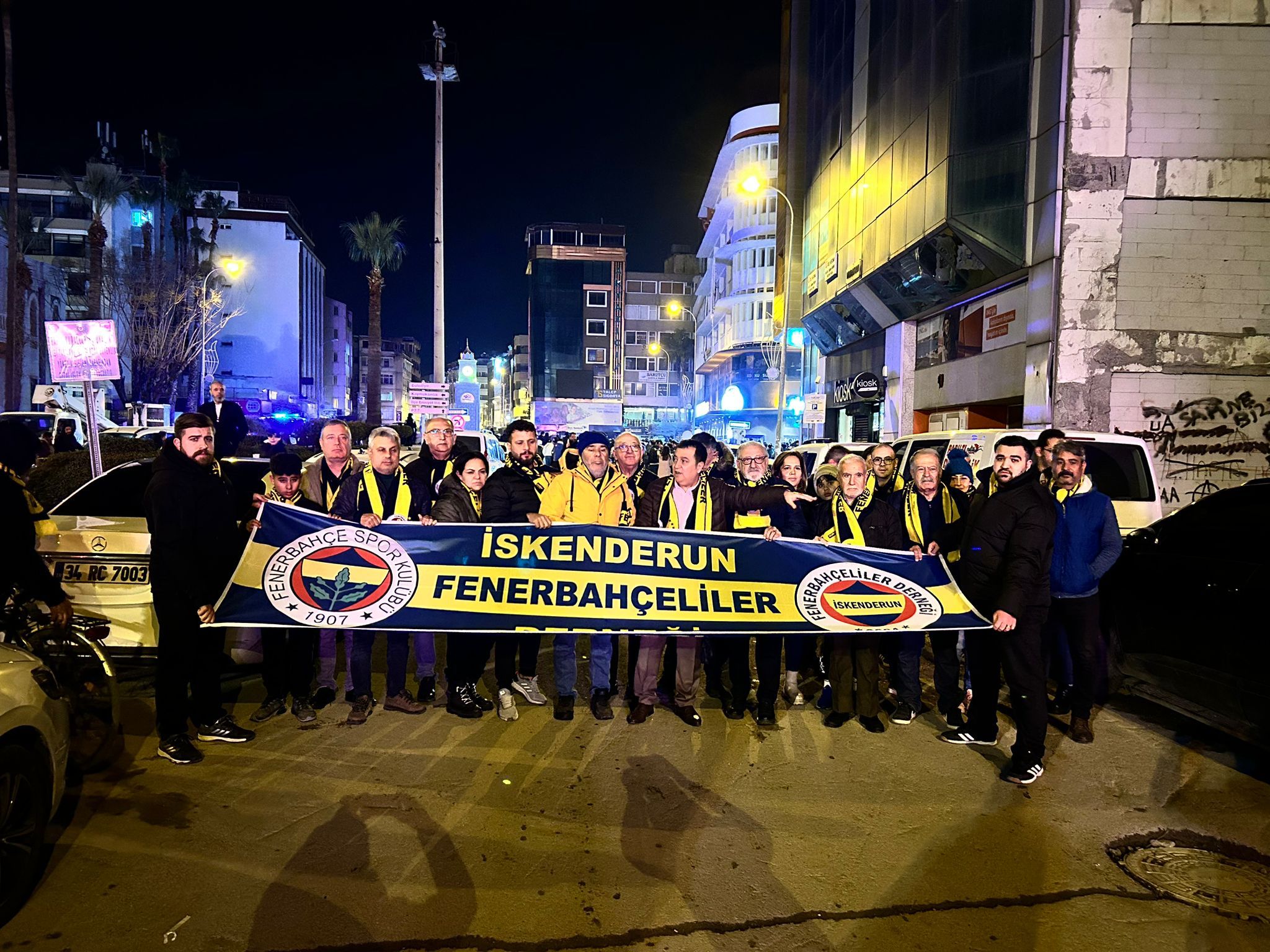 İSKENDERUN FENERBAHÇELİLER DERNEĞİ’NDEN SESSİZ YÜRÜYÜŞ..