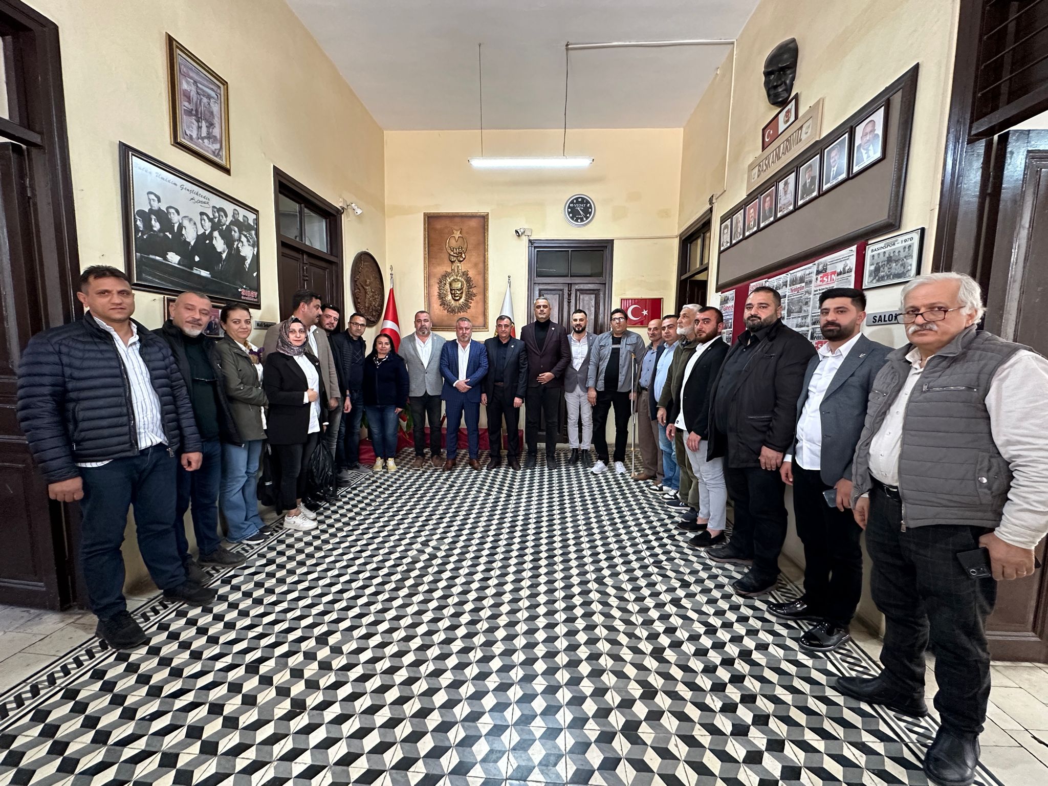 YENİDEN REFAH PARTİSİ İSKENDERUN BELEDİYE BAŞKAN ADAYI KAYA VE EKİBİ İGC’Yİ ZİYARET ETTİ!