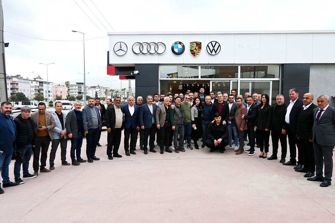 ERVA MOTORS, BAŞKAN İBRAHİM GÜL’Ü FİRMASINDA AĞIRLADI