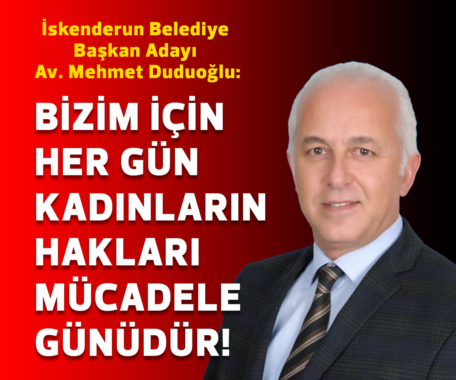 BİZİM İÇİN HER GÜN KADINLARIN HAKLARI MÜCADELE GÜNÜDÜR!