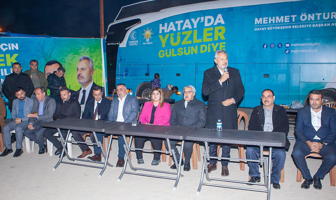 Cumhur İttifakı Hatay Büyükşehir