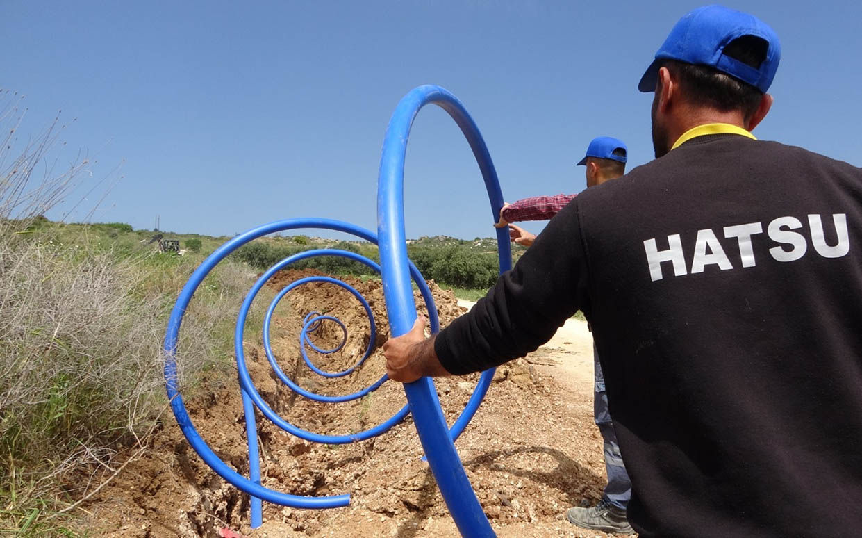 HATSU’DAN YENİ MESKENLER İÇİN İÇME SUYU HATTI