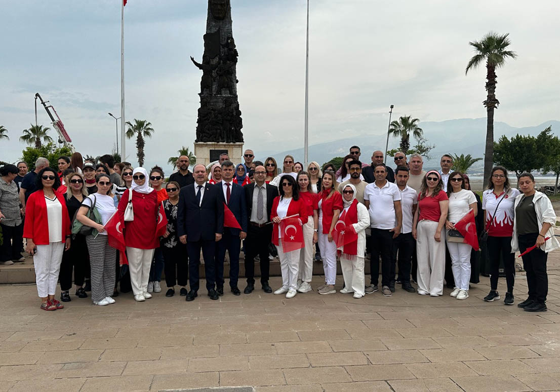 İSKENDERUN’DA 19 MAYIS GENÇLİK YÜRÜYÜŞÜ DÜZENLENDİ