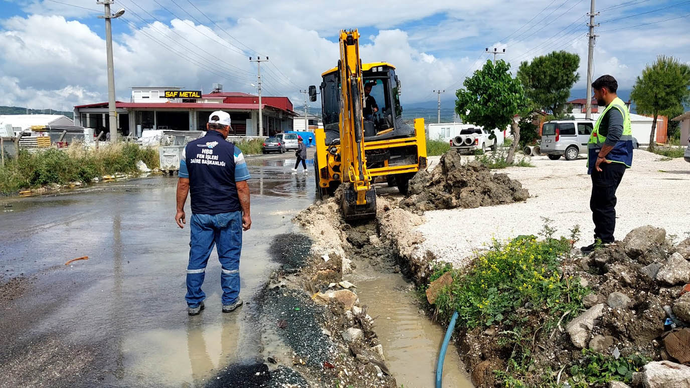 HBB’DEN AŞIRI YAĞIŞLAR SONRASI HIZLI MÜDAHALELER