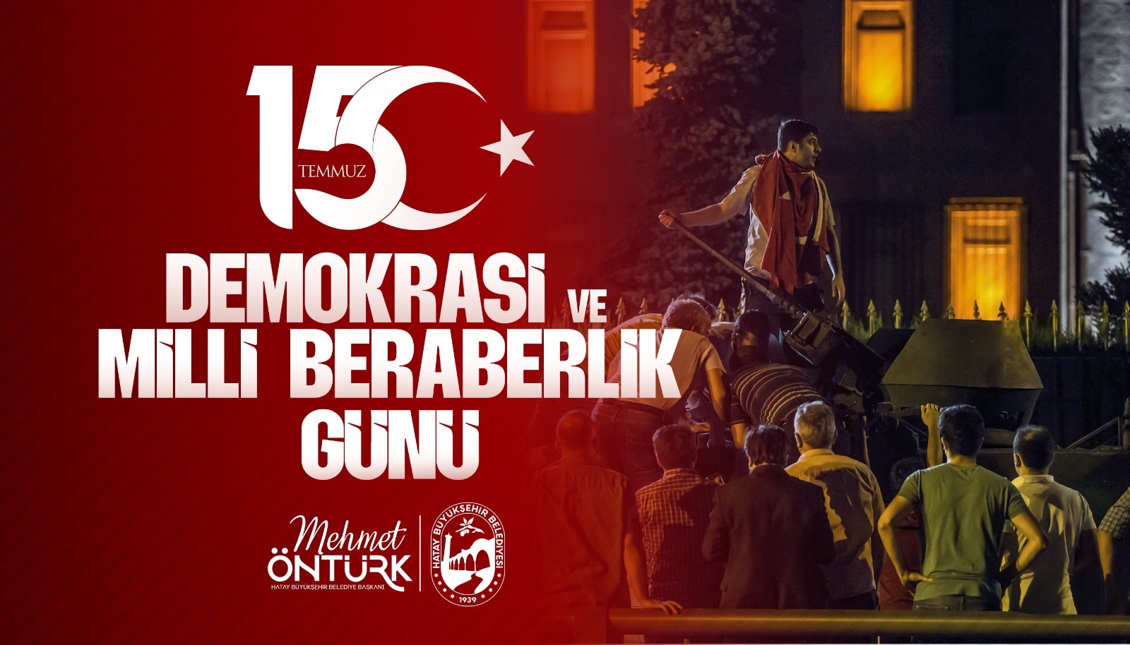 HBB BAŞKANI ÖNTÜRK’TEN “15 TEMMUZ DEMOKRASİ VE MİLLÎ BİRLİK GÜNÜ” MESAJI