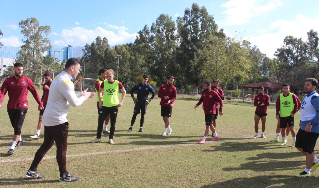 İSKENDERUN SPOR ADANA 01 FK MAÇINA HARIL HARIL ÇALIŞIYOR