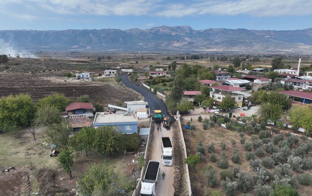 ASFALTLAMA ÇALIŞMALARI TAM GAZ