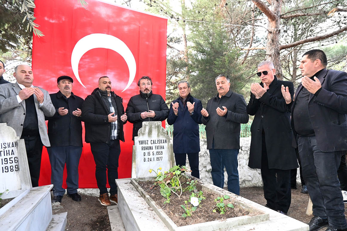 BELEN’DE ÜLKÜCÜ ŞEHİT YAVUZ ÇALIŞKAN “DUALARLA ANILDI”