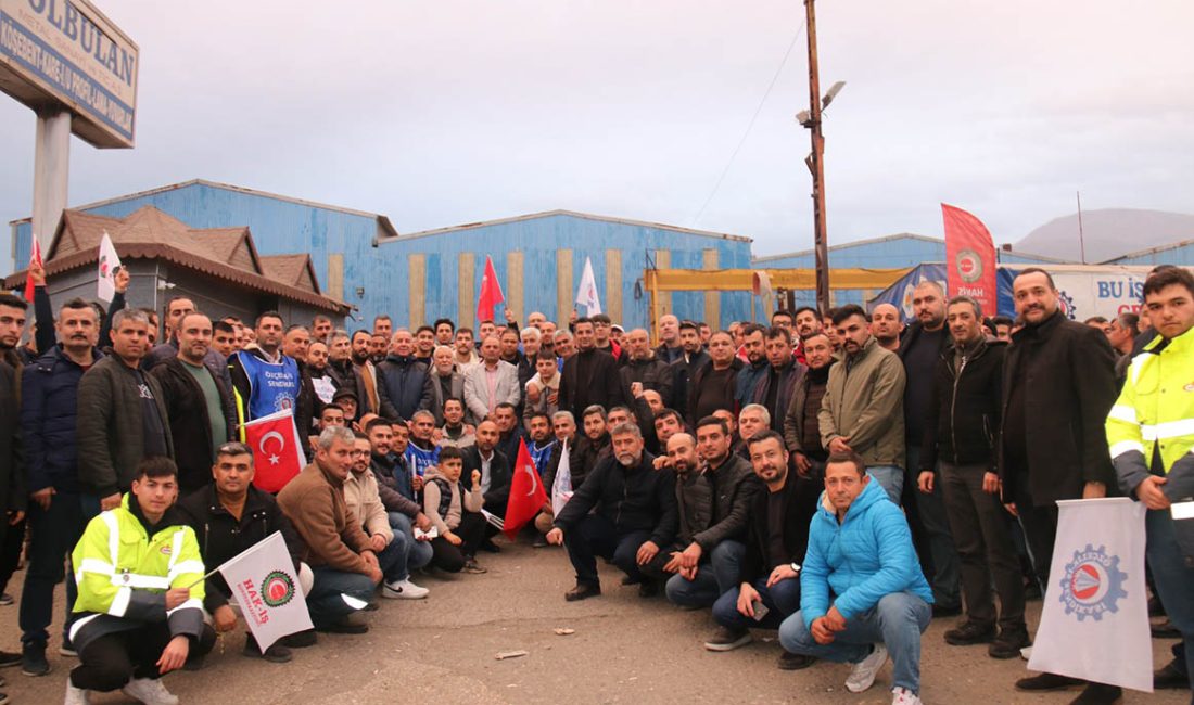 Hatay-Dörtyol Organize Sanayi Bölgesi’ndeki