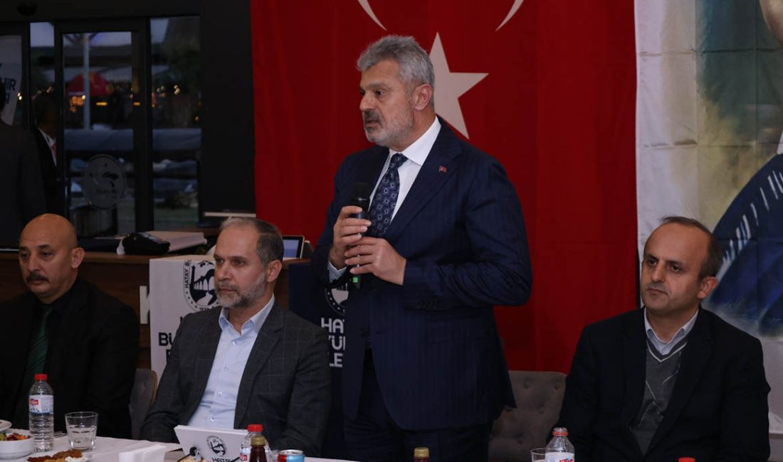 BAŞKAN ÖNTÜRK, İSKENDERUN’DA BASINLA