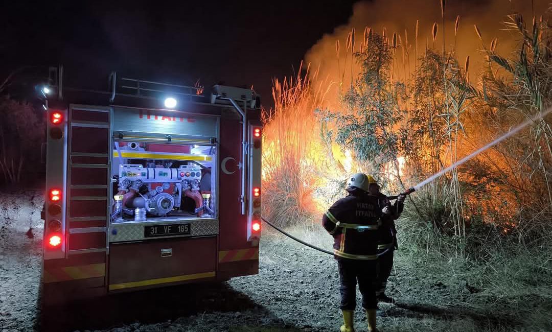 🔥🚒Hatay’ın Erzin ilçesi Aşağıburnaz