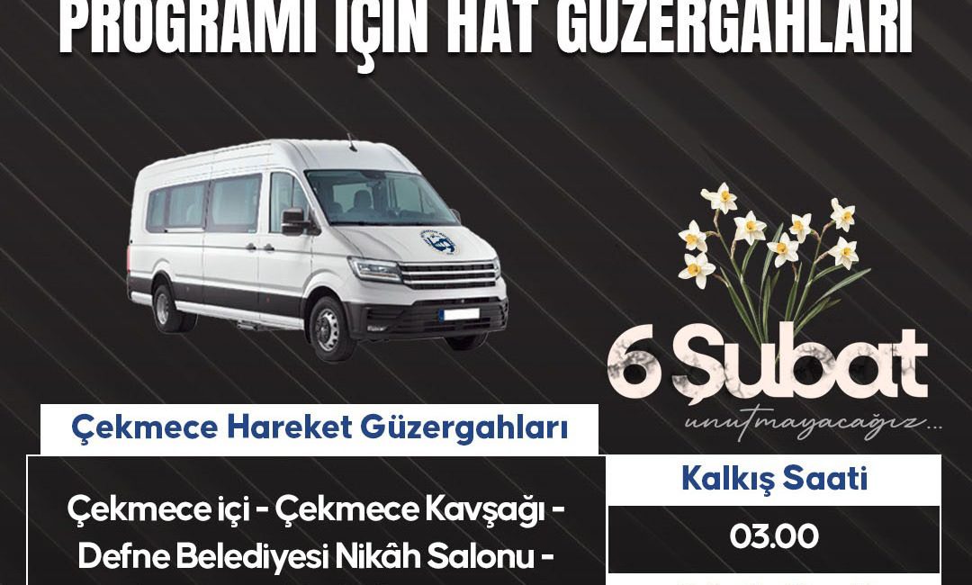 Hatay Büyükşehir Belediyesi, şehrimizde