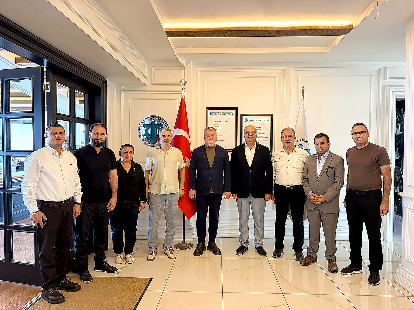 İGC yönetiminden İskenderun Deniz Ticaret Odası Başkanı Kemal Kutlu’ya ziyaret