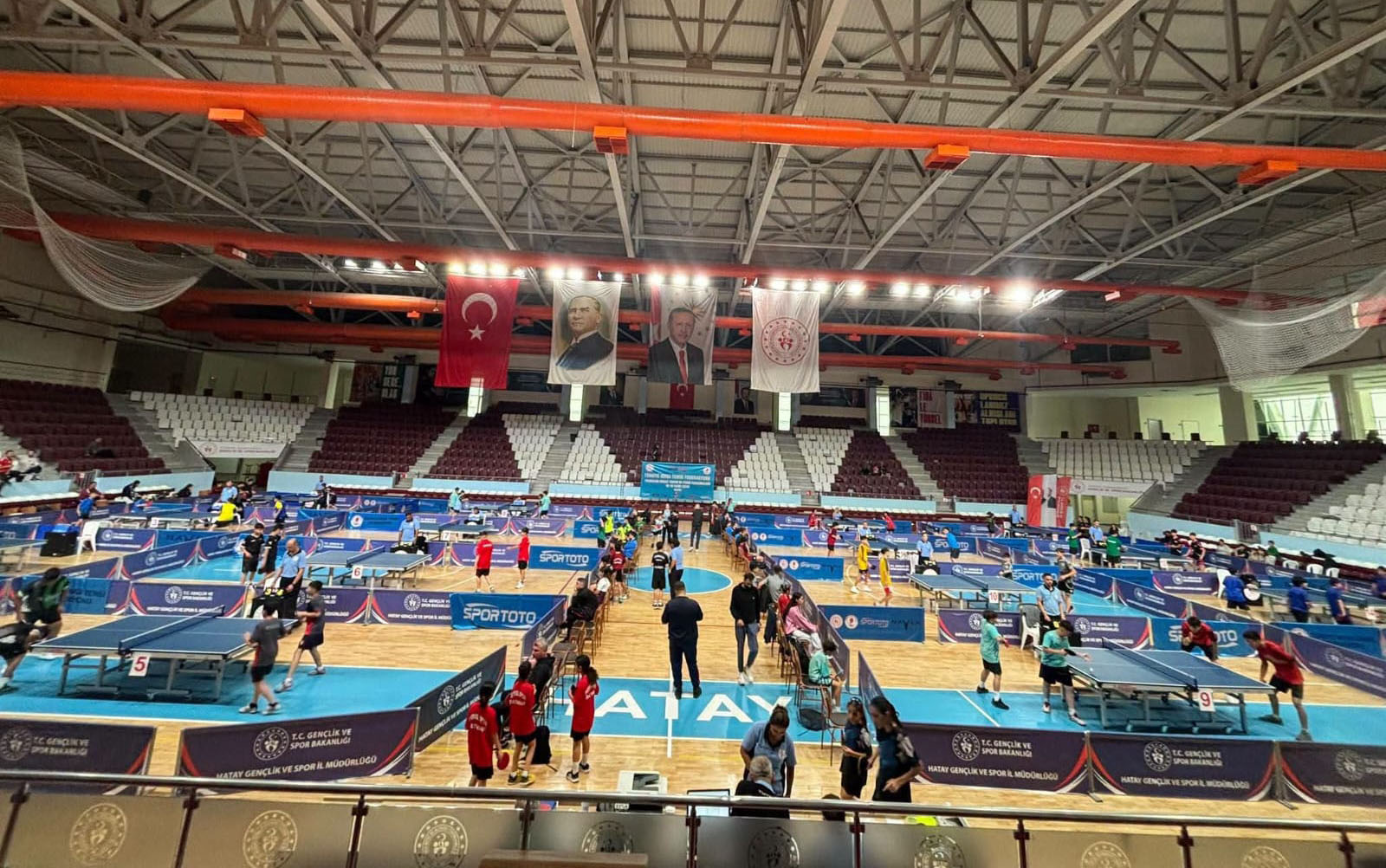 17 ilden 165 sporcunun katıldığı Yıldızlar Bölge Takım ve Ferdi