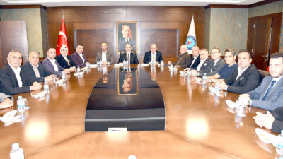 AK Parti Hatay Milletvekili Abdulkadir Özel, İskenderun Ticaret ve Sanayi
